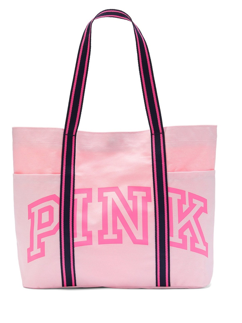 NWT VICTORIA’S SECRET Pink Canvas Tote Bag NEW